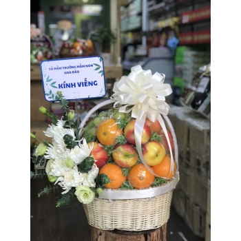 Giỏ quả trái dâng hương