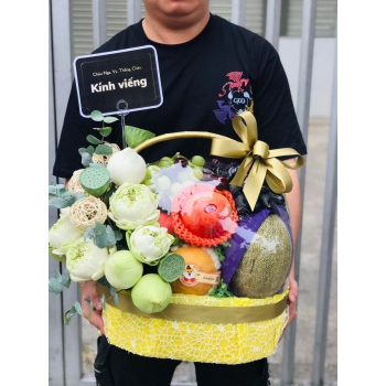 Giỏ quả trái dâng hương