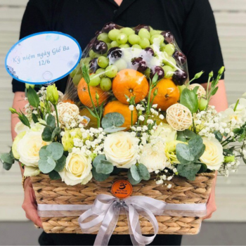 Giỏ quả trái thành kính